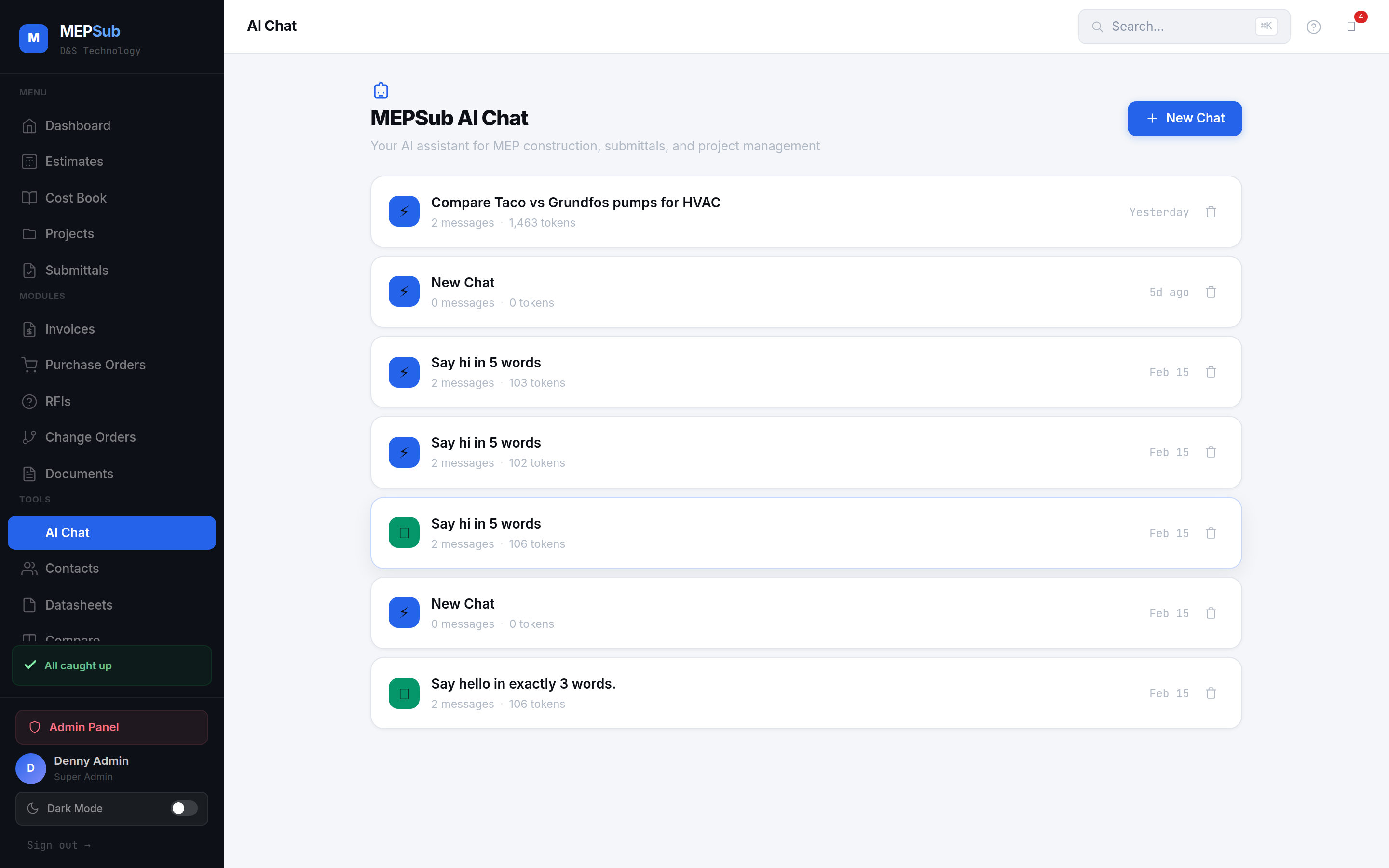 AI Built for MEP Contractors